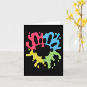 ASL Liefdesteken Niet-verbaal Autisme Ondersteunin Kaart (Gele Bloem)