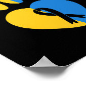 ASL Liefdesteken Non-verbaal Down Syndroom Awarene Poster (Hoek)