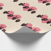 ASL Love IV - Valentijnsdag Cadeaupapier (Hoek)