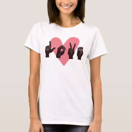 ASL Love IV - Valentijnsdag T-shirt