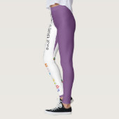 ASL Love kan ander Paars zijn Leggings (Links)