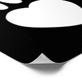 Asl Love Sign American Sign Language Deaf Awarenes Poster (Hoek)