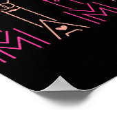 Asl Mama American Sign Language Deaf Awareness Sup Poster (Hoek)