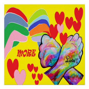 ASL Meer liefde! Poster