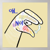 ASL Oh NEE Poster (Voorkant)