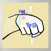 ASL Oh YES Poster (Voorkant)