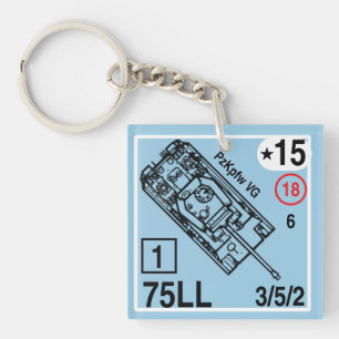 ASL Panzer VG Panther Sleutelhanger Fob