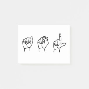 ASL POST-IT® NOTES