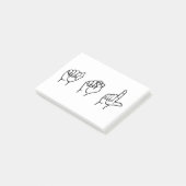 ASL POST-IT® NOTES (Schuin)