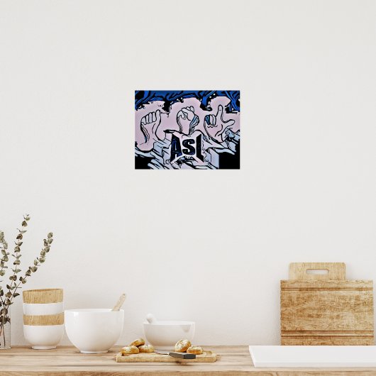ASL POSTER (Keuken)