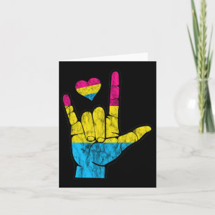 ASL Pride Panual Gehoorverlies Doof Bewustzijn Maa Kaart