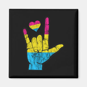 ASL Pride Panual Gehoorverlies Doof Bewustzijn Maa Magneet