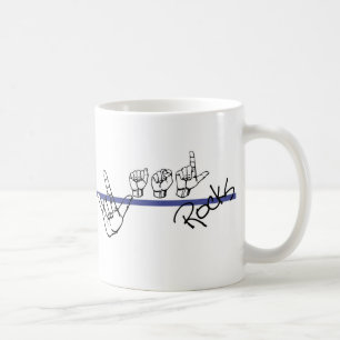 ASL Rocks Coffee Cup Koffiemok