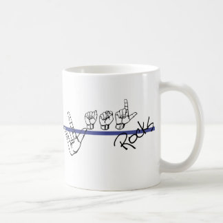 ASL Rocks Coffee Cup Koffiemok