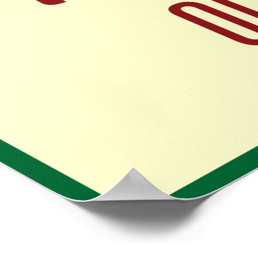 ASL Rules of the Road. Een poster. Poster (Hoek)