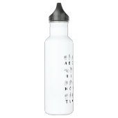 ASL Sign Language Alphabet Learning Gift Waterfles (Links)