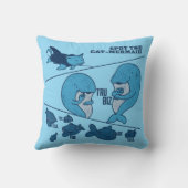 ASL Sign with Deaf Culture - Tru Biz  Kussen (Achterkant)