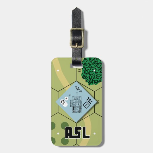 ASL StuG III G Bagagelabel (Voorkant verticaal)