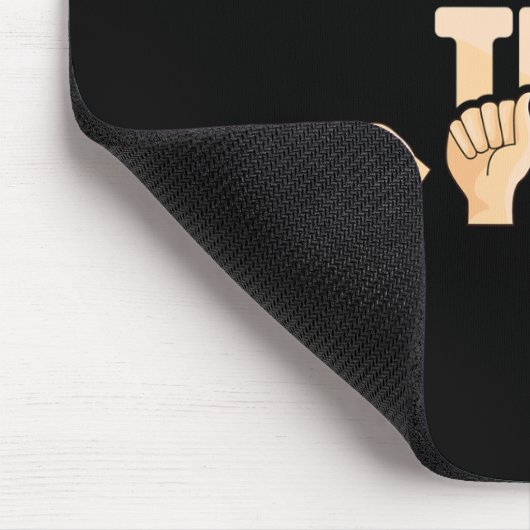 Asl Talk To The Hands American Sign Language  Muismat (Hoek)