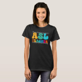 ASL Teacher Appreciation Week Terug naar school T-shirt (Voorkant volledig)
