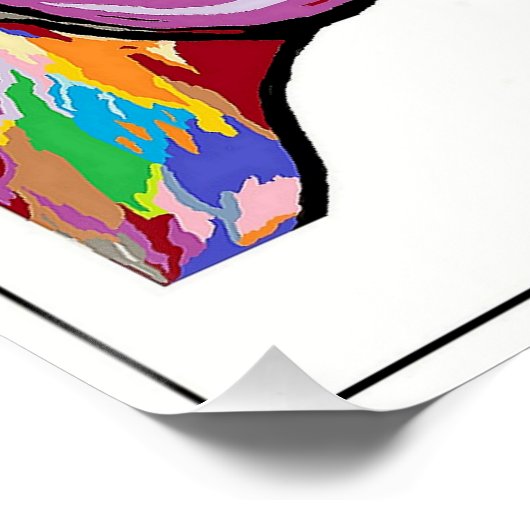 ASL Texas Means Friend Poster (Hoek)