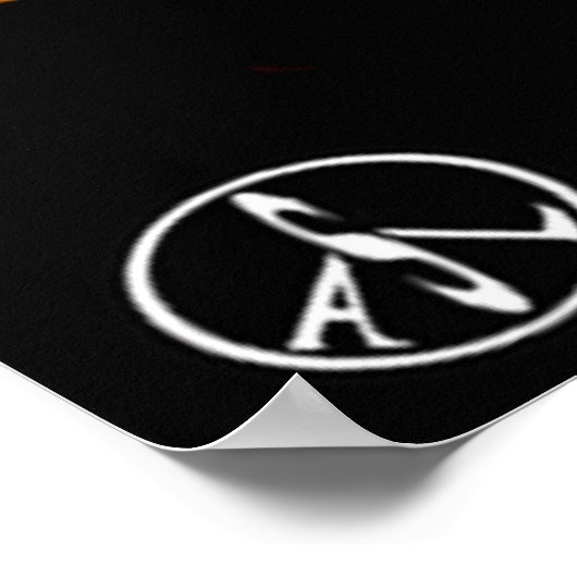 ASL verlicht de Mind en het Hart 36" x 24" Poster (Hoek)