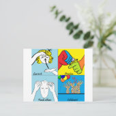 ASL Vier Stappen aan Succes Briefkaart (Staand voorkant)