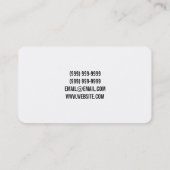 ASL, Visitekaartje gebarentaal (Achterkant)