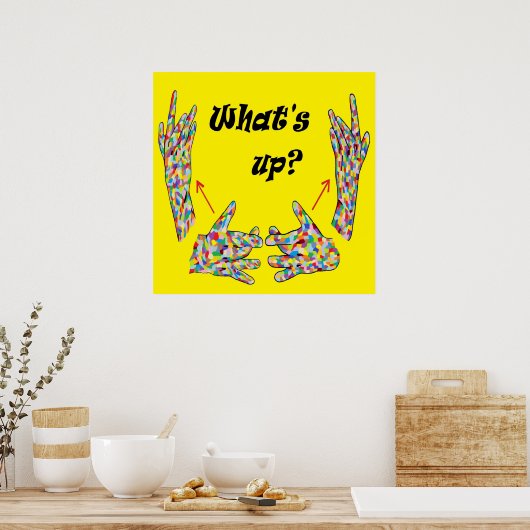 ASL Wat is er? Poster (Keuken)