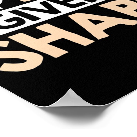 Asl Words Given Shape American Sign Language  Poster (Hoek)