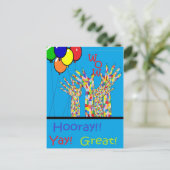 ASL Yay Briefkaart (Staand voorkant)