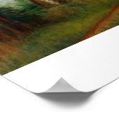 Aslan in de Grote Bossen Poster (Hoek)