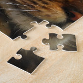 Aslan The Long Hazard Tabby Cat Legpuzzel (Zijkant)
