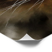 Aslan The Long Hazard Tabby Cat Perfect Poster (Hoek)