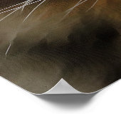 Aslan The Long Hazard Tabby Cat Poster (Hoek)