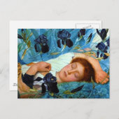 Aslapen in de Irisa Briefkaart (Voorkant / Achterkant)