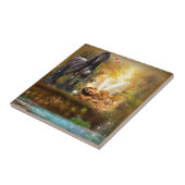 Aslapen om te dromen tegeltje (Zijkant)