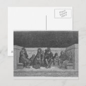 Aslapen onder de sterren briefkaart (Voorkant / Achterkant)
