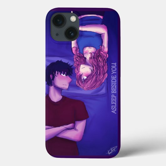 Asleep Beside You Phone Hoes 1 (Achterkant)