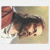 ASLEEP MET JESUS FLEECE DEKEN (Voorkant (Horizontaal))