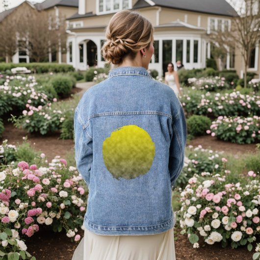 Aslichtdaling Denim Jacket (Huwelijk Achterkant)