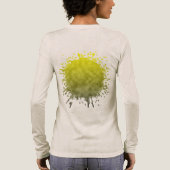 Aslichtdaling Tri-Blend Shirt (Achterkant)