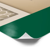 Asma’ul Husna-Al Hakeem-De Wijze Perfect Poster (Hoek)