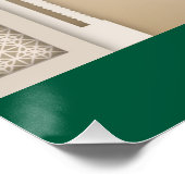 Asma’ul Husna - Al Jabbar-The Omnipotent One Perfect Poster (Hoek)