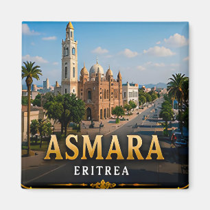 Asmara Italiaanse architectuur en tijdloze Eritres Magneet