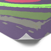 Asmeamon - een Abstracte Art Print (Hoek)