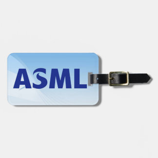 ASML Bagagelabel