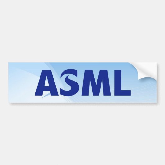 ASML Bumpersticker (Voorkant)