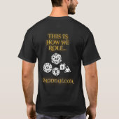 Asmodeah "This is how we Role" T-Shirt (Achterkant)