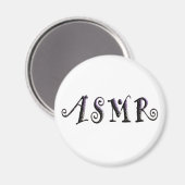 ASMR 3D-tekst Magneet (Voorkant / Achterkant)